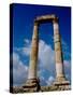 Corinthian Columns, Roman Temple and The Temple of Hercules, The Citadel, Amman, Jordan-Cindy Miller Hopkins-Stretched Canvas