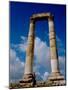 Corinthian Columns, Roman Temple and The Temple of Hercules, The Citadel, Amman, Jordan-Cindy Miller Hopkins-Mounted Photographic Print