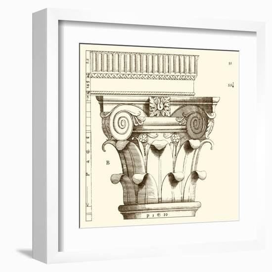 Corinthian Detail I-Vision Studio-Framed Art Print