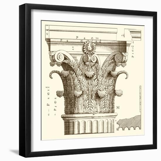 Corinthian Detail II-Vision Studio-Framed Art Print