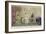 Corinthian Kate's Residence - Unexpected Arrival of Tom!-Isaac Robert Cruikshank-Framed Giclee Print