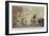 Corinthian Kate's Residence - Unexpected Arrival of Tom!-Isaac Robert Cruikshank-Framed Giclee Print