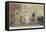 Corinthian Kate's Residence - Unexpected Arrival of Tom!-Isaac Robert Cruikshank-Framed Stretched Canvas