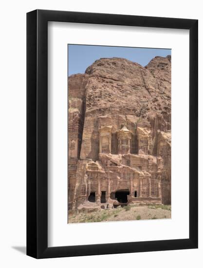 Corinthian Tomb, Royal Tombs, Petra, Jordan, Middle East-Richard Maschmeyer-Framed Photographic Print