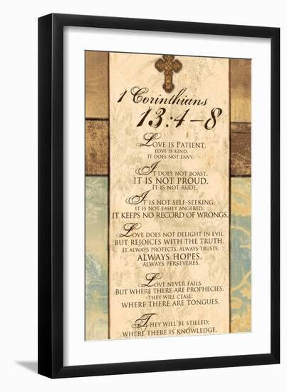 Corinthians 13:4-8-Piper Ballantyne-Framed Art Print