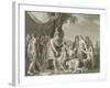 Coriolanus and His Mother-Jean Jacques Francois Lebarbier-Framed Giclee Print