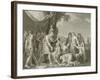 Coriolanus and His Mother-Jean Jacques Francois Lebarbier-Framed Giclee Print