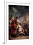 Coriolanus before the Gates of Rome, C1730-Giovanni Battista Tiepolo-Framed Giclee Print