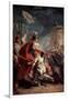 Coriolanus before the Gates of Rome, C1730-Giovanni Battista Tiepolo-Framed Giclee Print