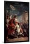 Coriolanus before the Gates of Rome, C1730-Giovanni Battista Tiepolo-Framed Giclee Print