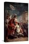 Coriolanus before the Gates of Rome, C1730-Giovanni Battista Tiepolo-Stretched Canvas
