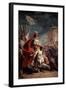 Coriolanus before the Gates of Rome, C1730-Giovanni Battista Tiepolo-Framed Giclee Print