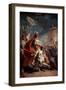 Coriolanus before the Gates of Rome, C1730-Giovanni Battista Tiepolo-Framed Giclee Print