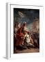 Coriolanus before the Gates of Rome, C1730-Giovanni Battista Tiepolo-Framed Giclee Print