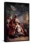 Coriolanus before the Gates of Rome, C1730-Giovanni Battista Tiepolo-Framed Stretched Canvas