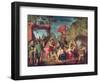 Coriolanus in the Volscian Camp, 1747-Louis Galloche-Framed Premium Giclee Print