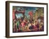 Coriolanus in the Volscian Camp, 1747-Louis Galloche-Framed Giclee Print