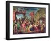 Coriolanus in the Volscian Camp, 1747-Louis Galloche-Framed Giclee Print