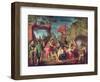 Coriolanus in the Volscian Camp, 1747-Louis Galloche-Framed Giclee Print