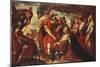 Coriolanus Persuaded by His Family to Raise the Siege of Rome, C.1660-61-Filippo Abbiati-Mounted Giclee Print