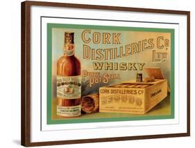 Cork Distilleries Co. Ltd. Whisky-null-Framed Art Print