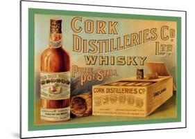 Cork Distilleries Co. Ltd. Whisky-null-Mounted Art Print