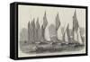 Cork Harbour Regatta, the Double Start for Her Majesty's Cup, and the National Exhibition Cup-null-Framed Stretched Canvas