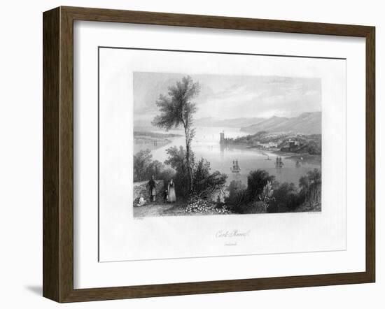 Cork River, Ireland, C1800-1860-AH Payne-Framed Giclee Print