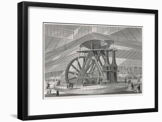 Corliss Steam Engine-null-Framed Art Print