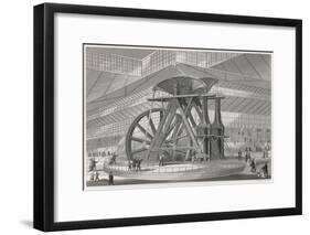 Corliss Steam Engine-null-Framed Art Print