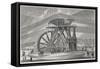 Corliss Steam Engine-null-Framed Stretched Canvas