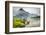 Cormorant Fisherman and His Birds on the Li River in Yangshuo, Guangxi, China.-SeanPavonePhoto-Framed Photographic Print