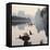 Cormorant fishermen in Li River-Martin Puddy-Framed Stretched Canvas