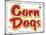 Corn Dogs Distressed-Retroplanet-Mounted Giclee Print