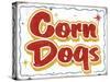 Corn Dogs Distressed-Retroplanet-Stretched Canvas