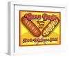 Corn Dogs Sign-Mark Frost-Framed Giclee Print