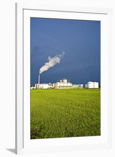 Corn Ethanol Processing Plant-David Nunuk-Framed Photographic Print