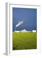 Corn Ethanol Processing Plant-David Nunuk-Framed Photographic Print