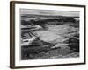 Corn Field Indian Farm Near Tuba City Arizona In Rain 1941. 1941-Ansel Adams-Framed Art Print