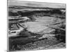 Corn Field Indian Farm Near Tuba City Arizona In Rain 1941. 1941-Ansel Adams-Mounted Art Print