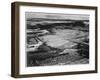 Corn Field Indian Farm Near Tuba City Arizona In Rain 1941. 1941-Ansel Adams-Framed Art Print