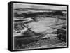 Corn Field Indian Farm Near Tuba City Arizona In Rain 1941. 1941-Ansel Adams-Framed Stretched Canvas