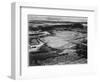 Corn Field Indian Farm Near Tuba City Arizona In Rain 1941. 1941-Ansel Adams-Framed Art Print