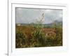 Corn Fields and Poppies, 1888-Vincent van Gogh-Framed Giclee Print