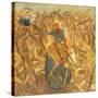 Corn Harvest, 1906 (Oil on Canvas)-Albin Egger-lienz-Stretched Canvas
