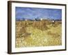 Corn Harvest in Provence-Vincent van Gogh-Framed Giclee Print