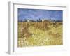 Corn Harvest in Provence-Vincent van Gogh-Framed Giclee Print