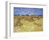 Corn Harvest in Provence-Vincent van Gogh-Framed Giclee Print