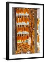 Corn Hung to Dry, Rize, Black Sea Region of Turkey-Ali Kabas-Framed Photographic Print