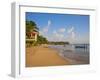 Corn Islands, Little Corn Island, Beach Bar Near the Viillage, Nicaragua-Jane Sweeney-Framed Photographic Print